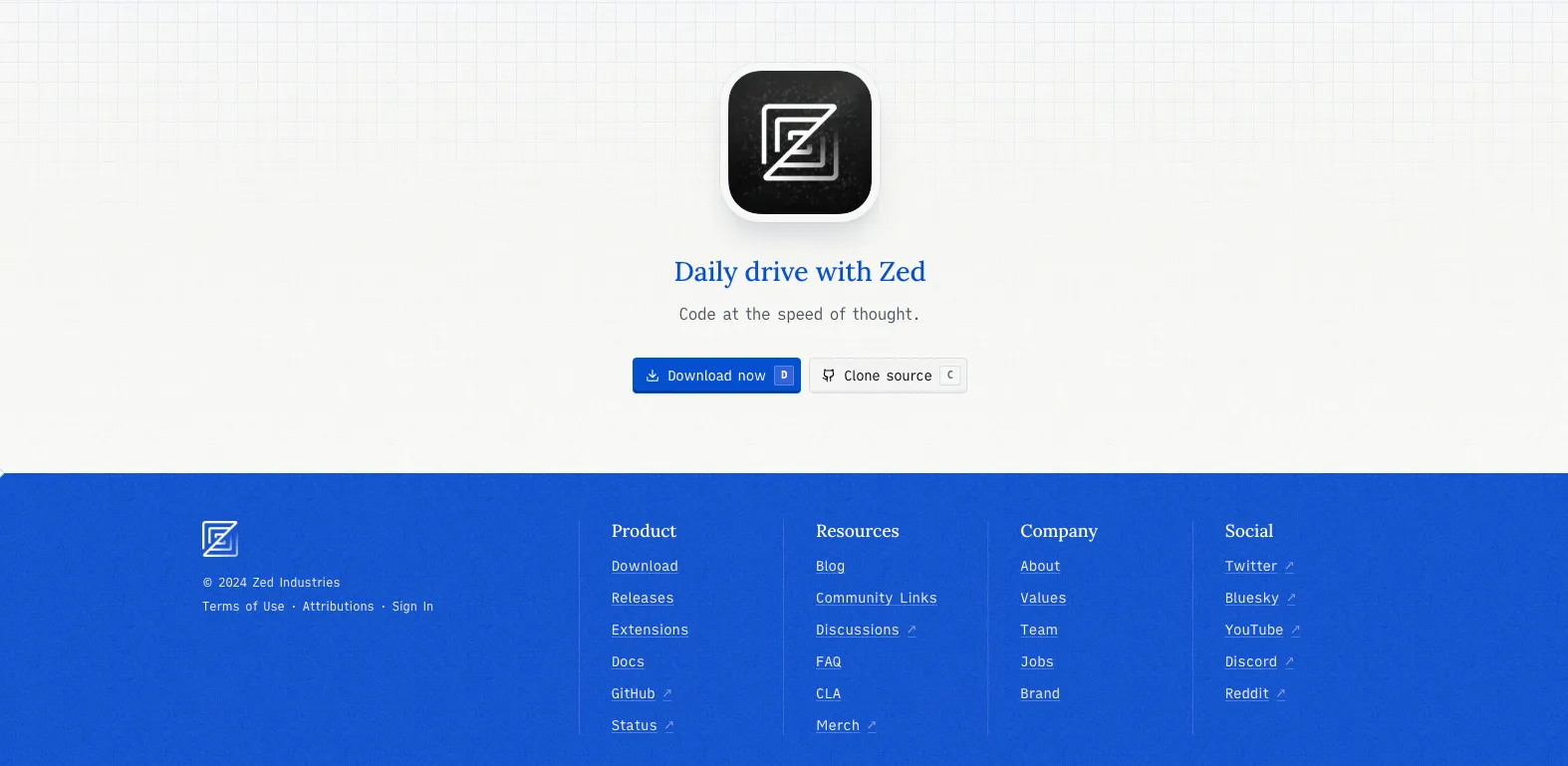 zed website